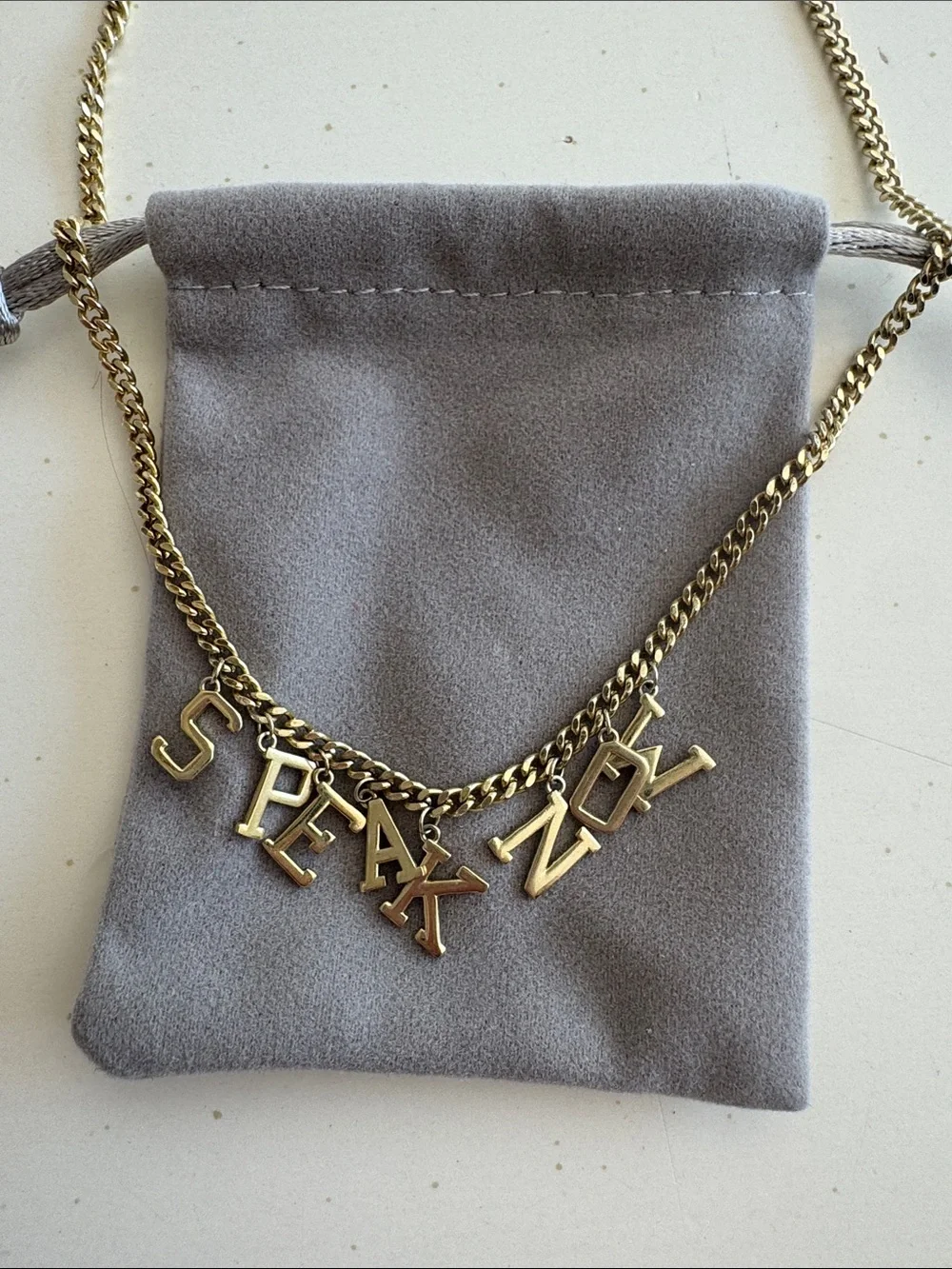 Taylor Swift Speak Now Necklace